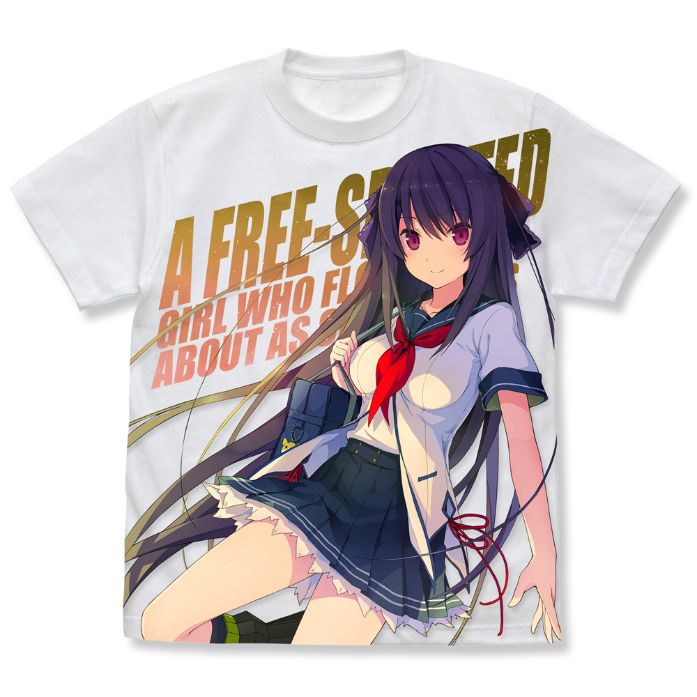鳶沢みさき ﾌﾙｸﾞﾗﾌｨｯｸTｼｬﾂ/WHITE COSPA 062926