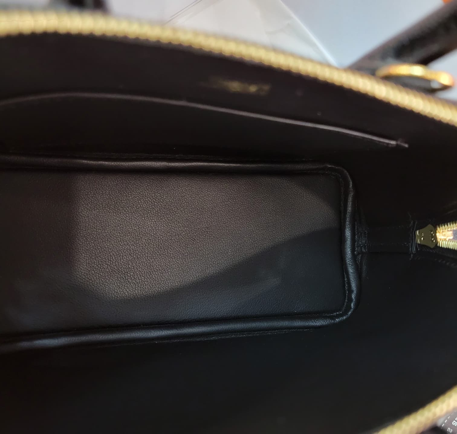 HERMES Mini bolide NOIR CC MYSORE 黑色金扣 山羊皮