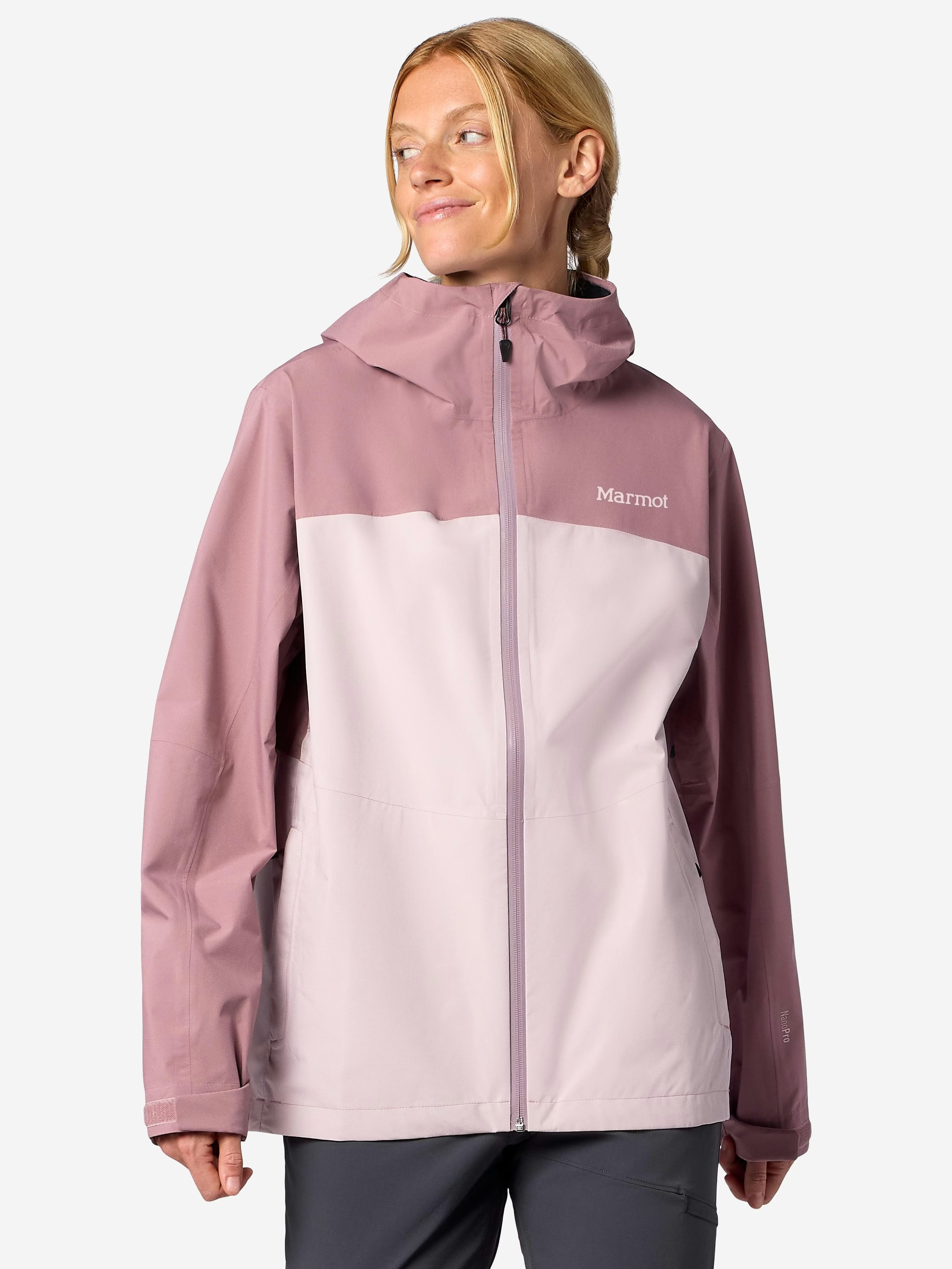Marmot  PreCip® Evo Flex 女款 彈性防水透氣外套 M16756 兩色 [HappyOutdoor]
