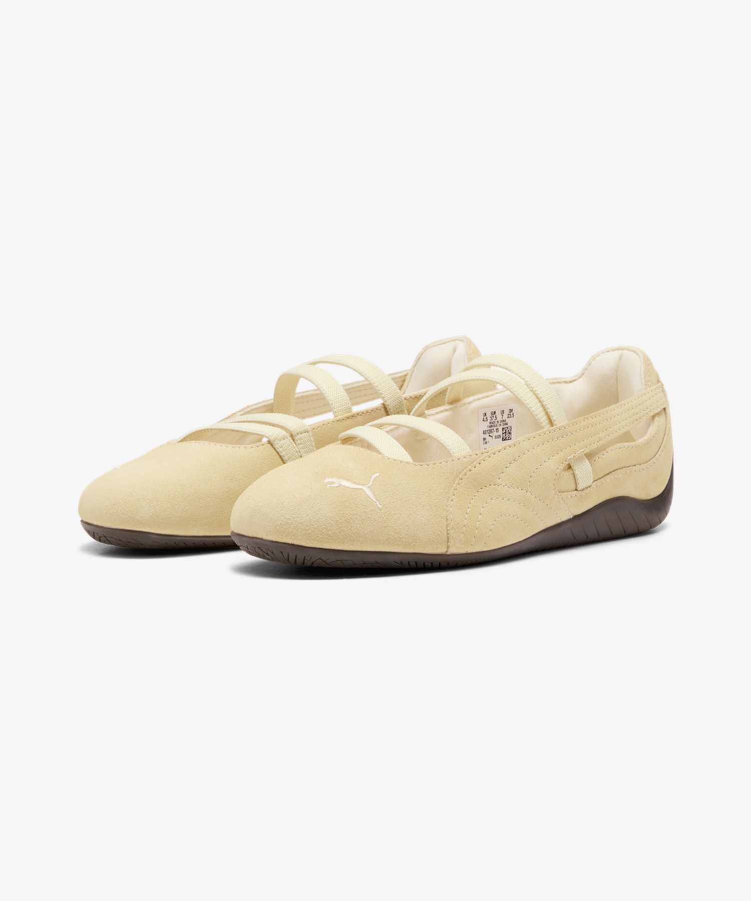 PUMA Speedcat Ballet 賽車芭蕾麂皮女鞋 奶油香草 401287-15