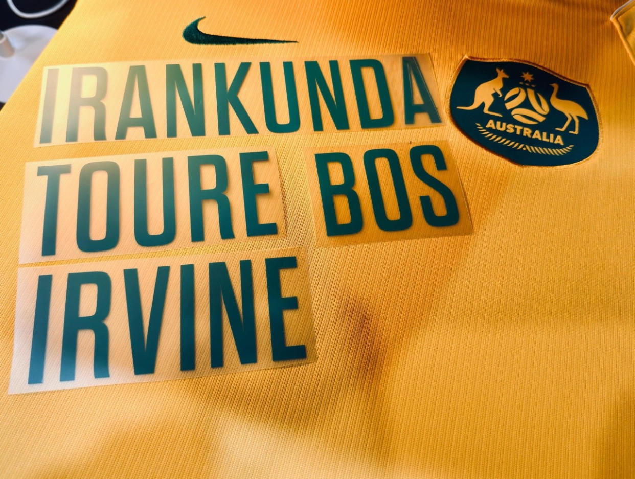 2026 Australia Home Shirt with Nameset