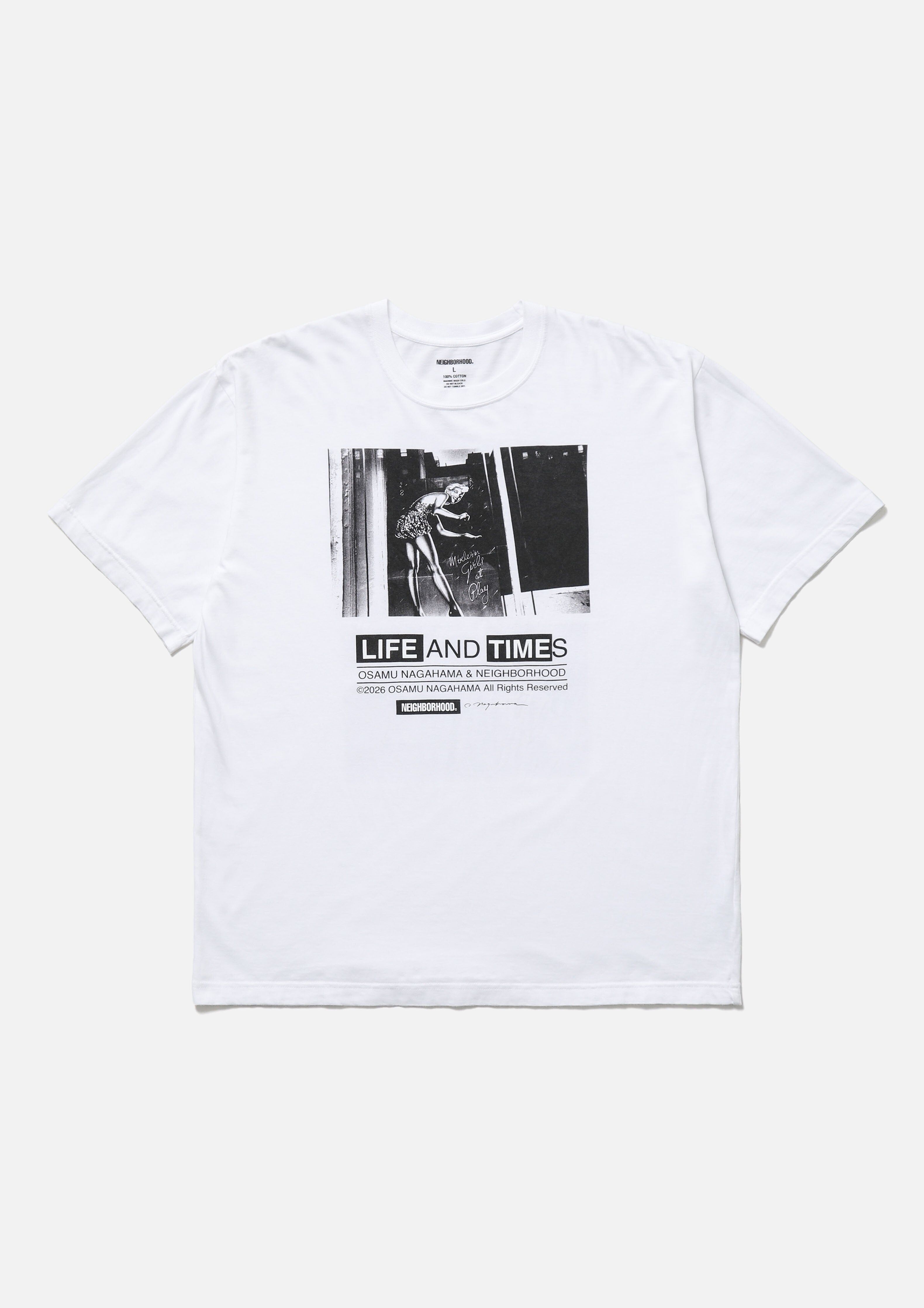 『代購商品』2026SS NEIGHBORHOOD NBHD NH X OSAMU NAGAHAMA . TEE SS-1 長濱治 聯名 短T 261PCNON-ST01