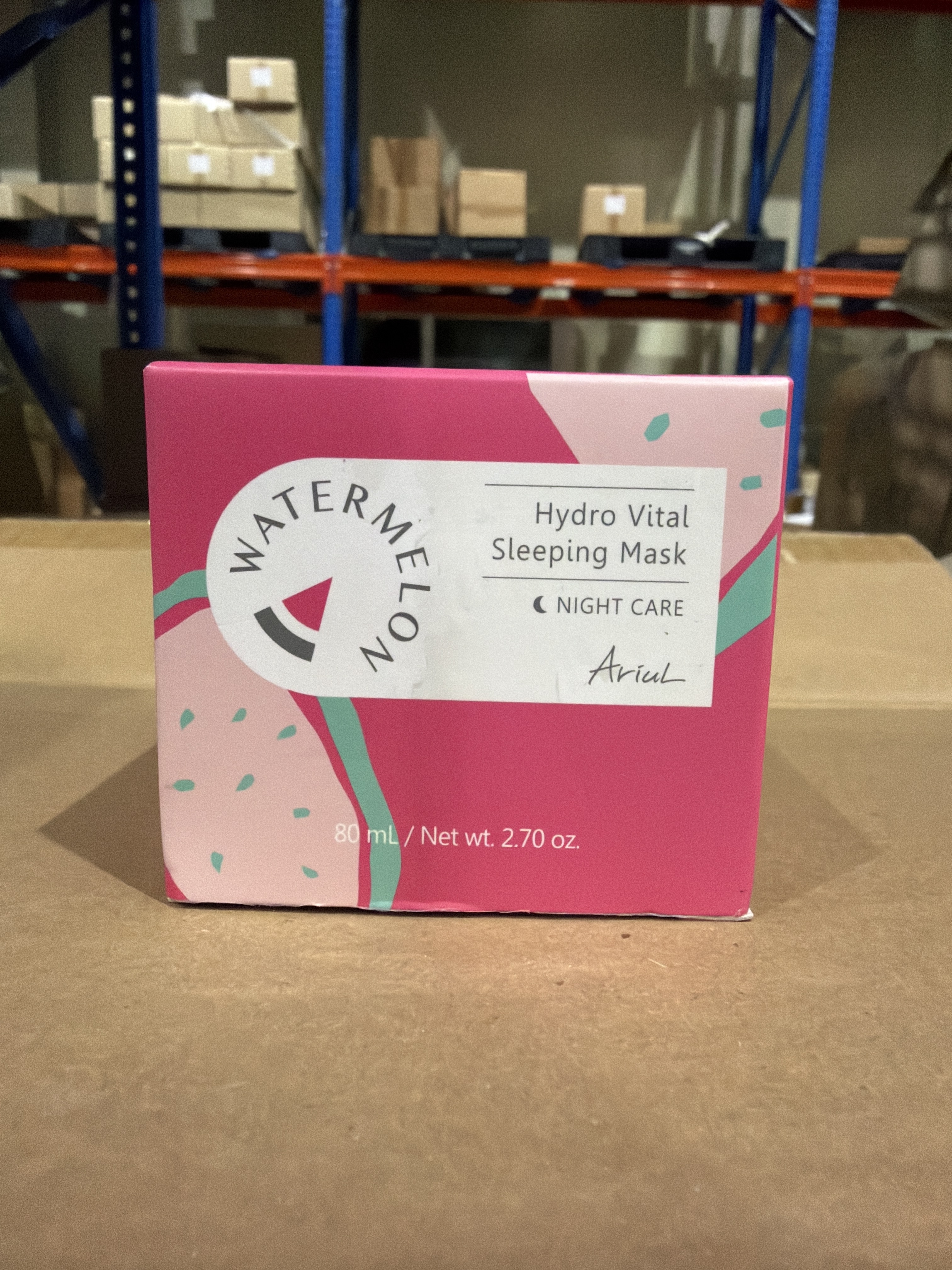 TT64 Ariul Watermelon Hydro Vital 睡眠面膜80ML**到期日:2027/01