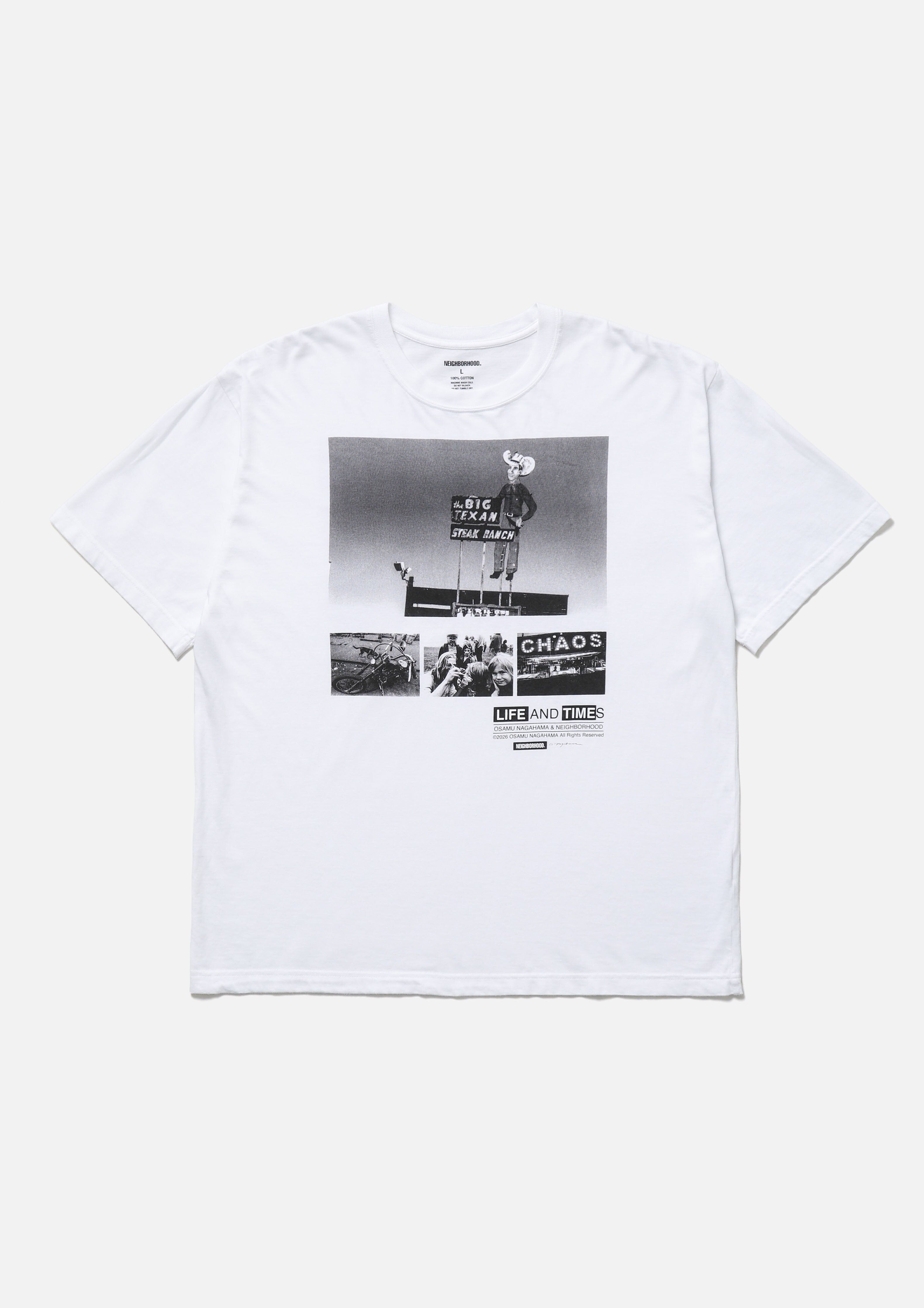 『代購商品』2026SS NEIGHBORHOOD NBHD NH X OSAMU NAGAHAMA . TEE SS-4 長濱治 聯名 短T 261PCNON-ST04
