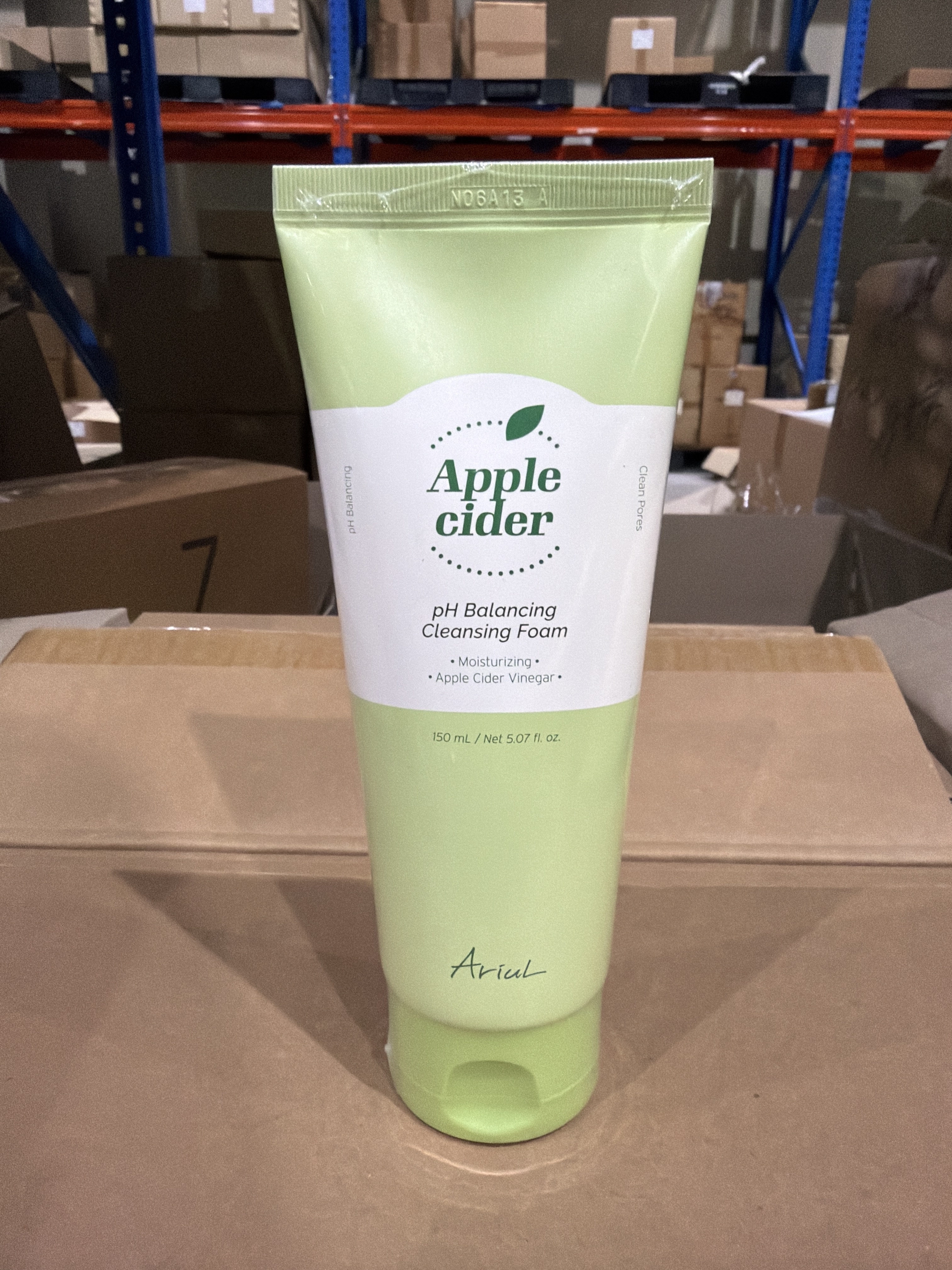 TT66 Ariul Apple Cider pH值弱酸平衡泡沫洗面乳 150mL**到期日:2027/01