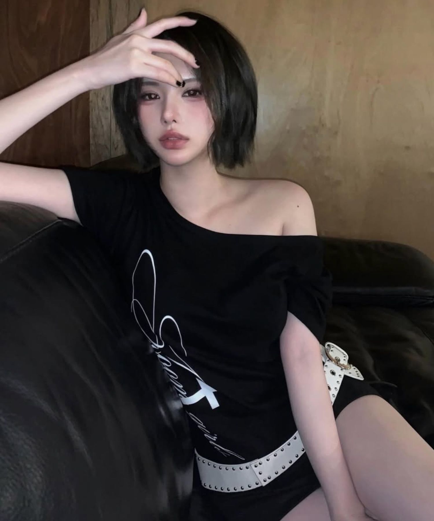IZROOM 女款船領短袖T恤 26HS-T-BN-03