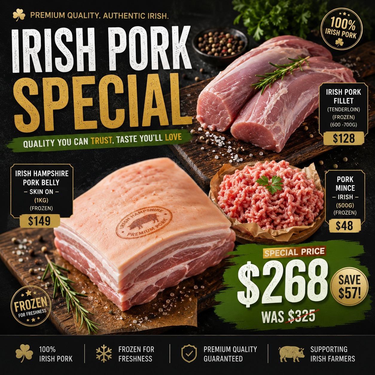 IRISH PORK SPECIAL