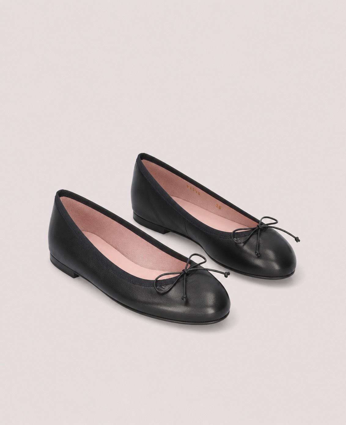 1PB0611-247 [PRETTY BALLERINAS] Black Jean 棕色皮革 #51178_C (EU)