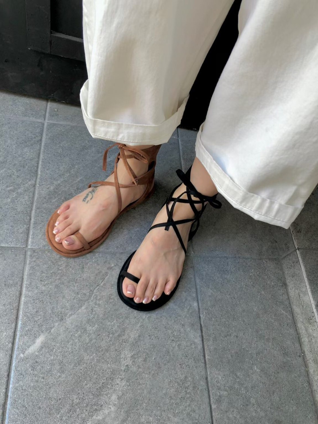583高筒羅馬涼鞋