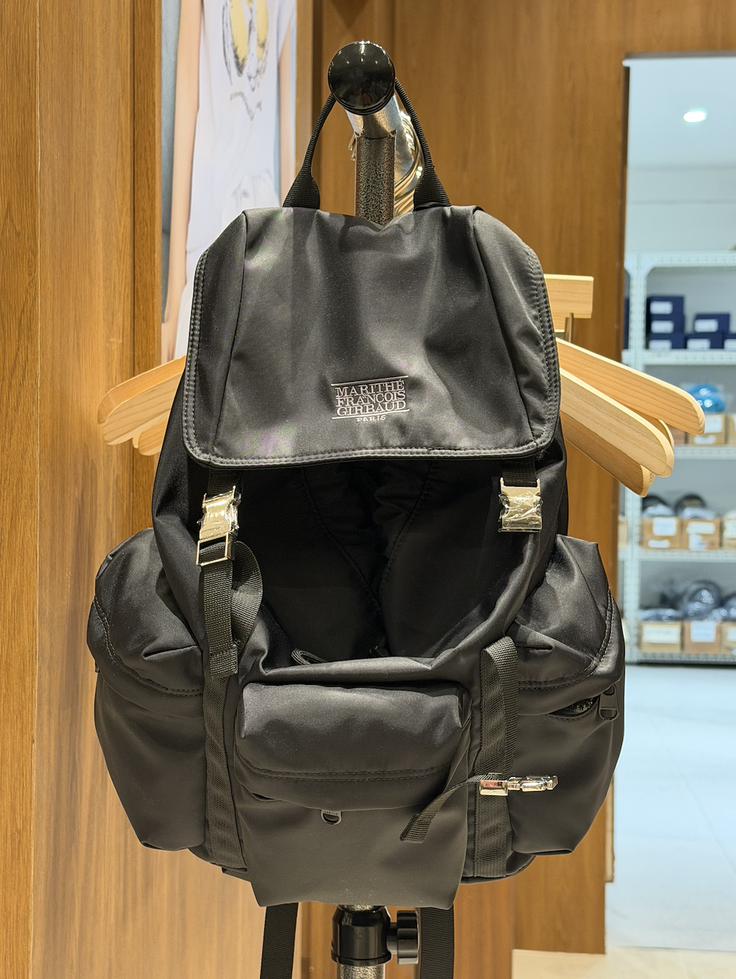 【現貨】【MFG】CLASSIC LOGO METAL BUCKLE BACKPACK