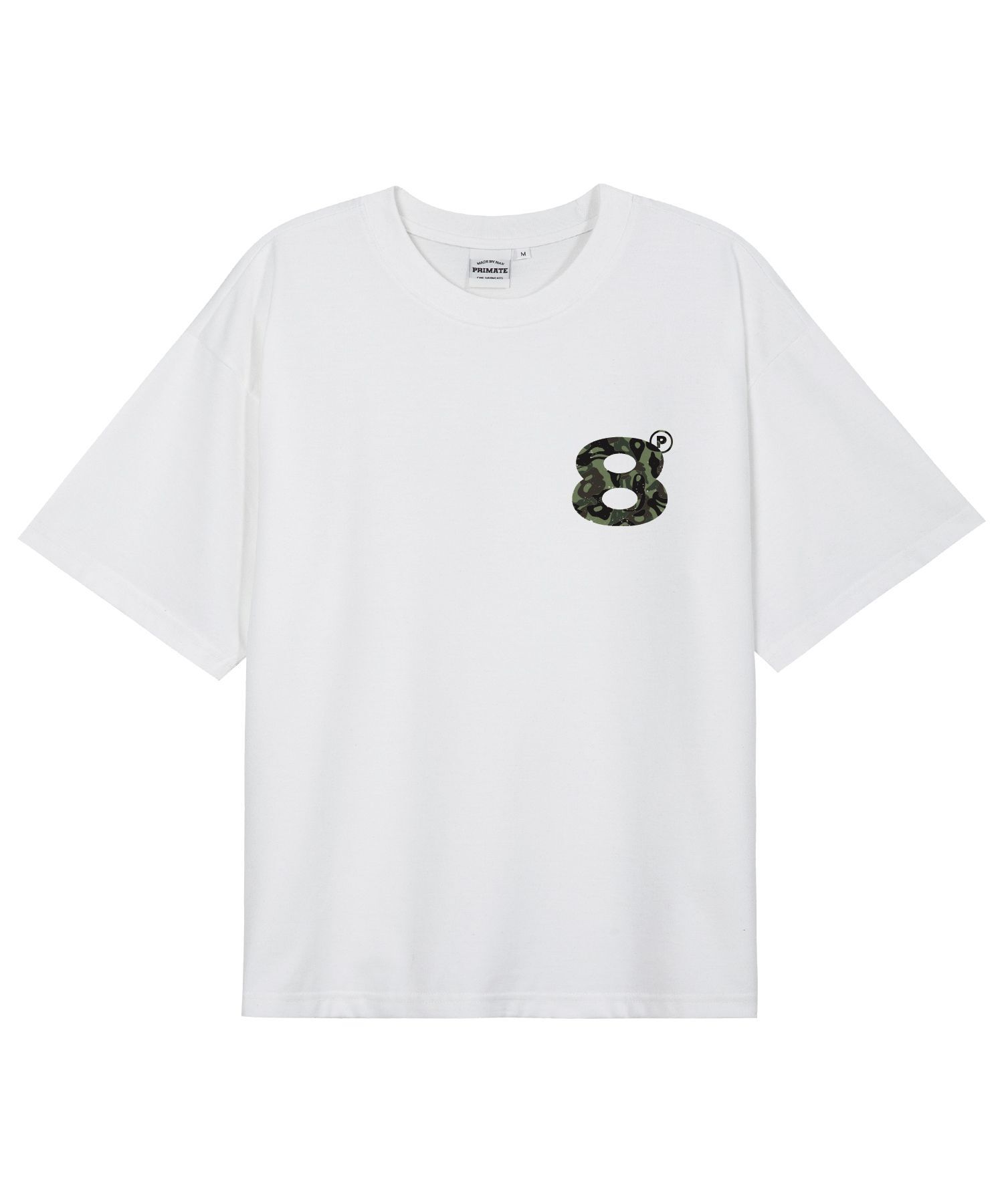 PRIMATE X8 BALL WHITE 寬版短袖T恤 26_SP_