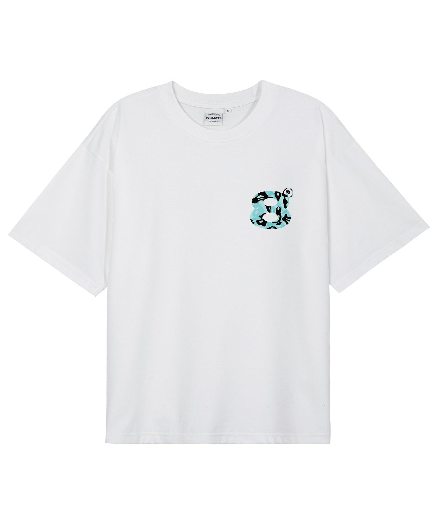 PRIMATE X8 BALL WHITE 寬版短袖T恤 26_SP_