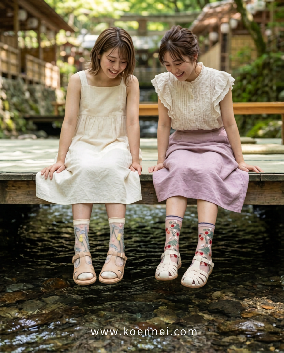 花田透紗短襪
