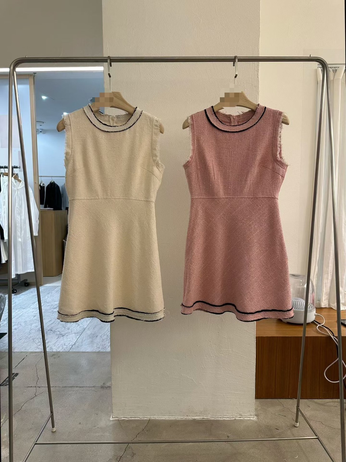 小香無袖氣質短洋裝