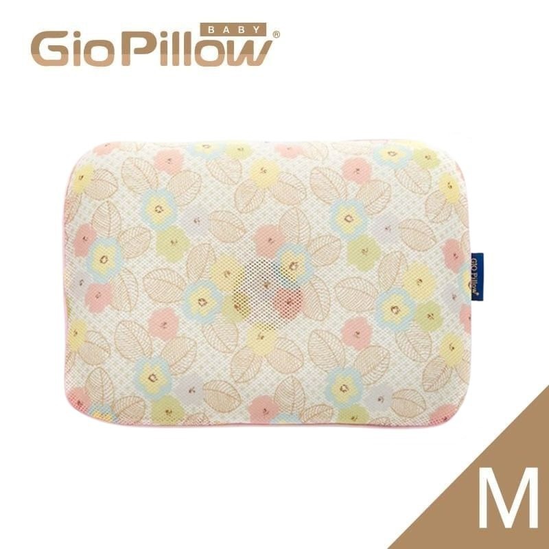 GIO 超透氣護頭型枕頭  (白花)