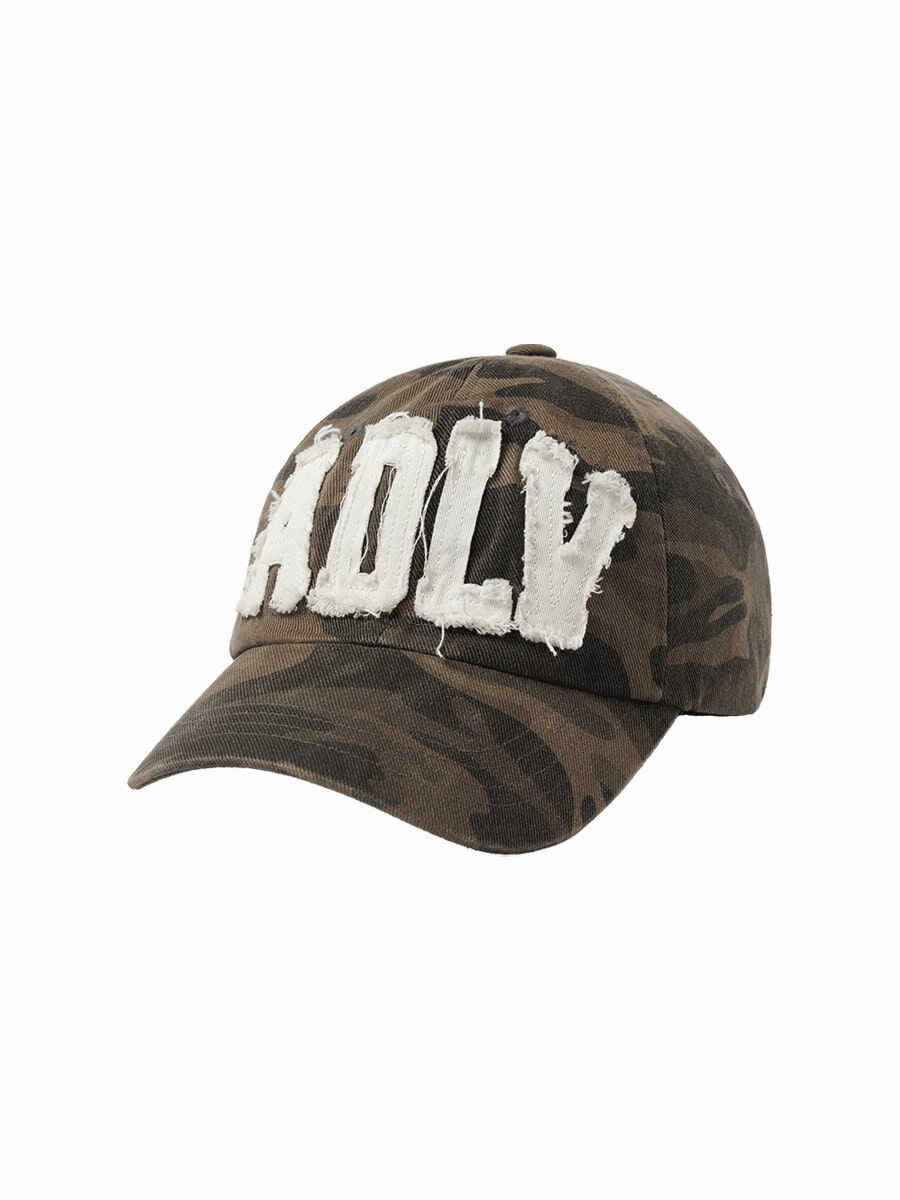 Q9 ADLV APPLIQUE EMBO BALL CAP - CAMO
