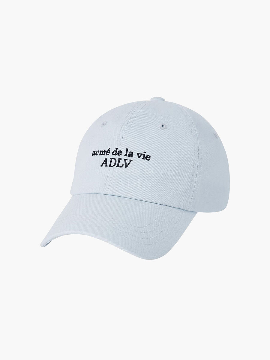 Q17 ADLV BASIC SMALL LOGO BALL CAP R - SKY BLUE