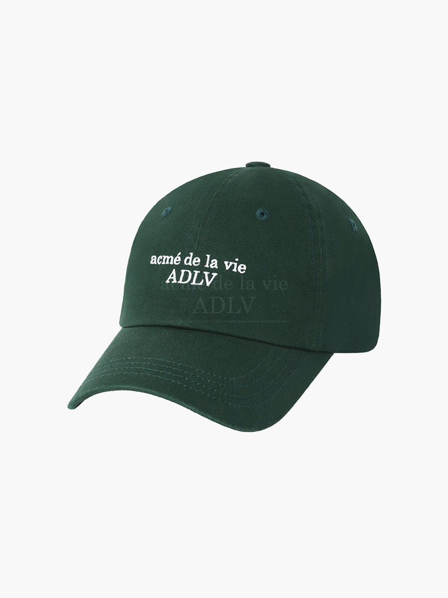Q18 ADLV BASIC SMALL LOGO BALL CAP R - GREEN