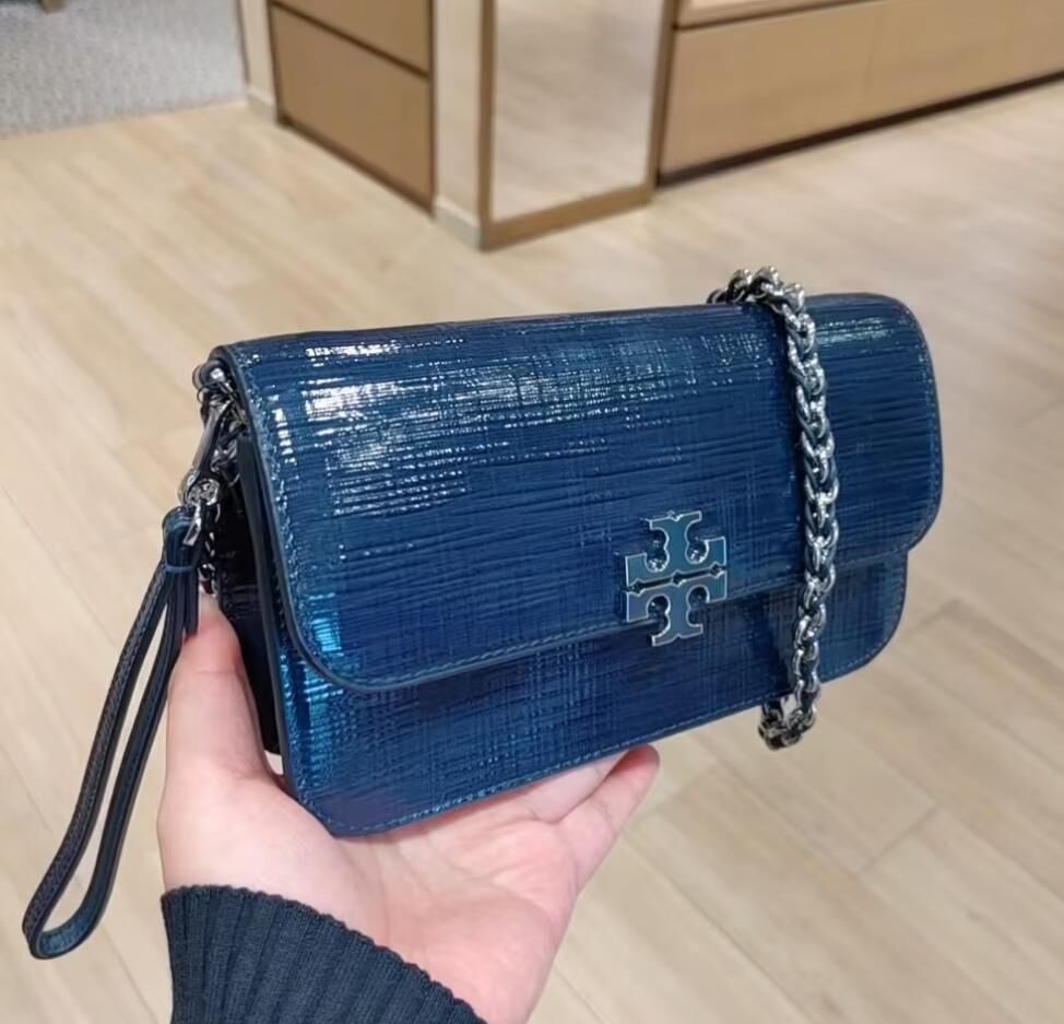 【預購】Tory Burch H0615203 海軍藍色手拿包