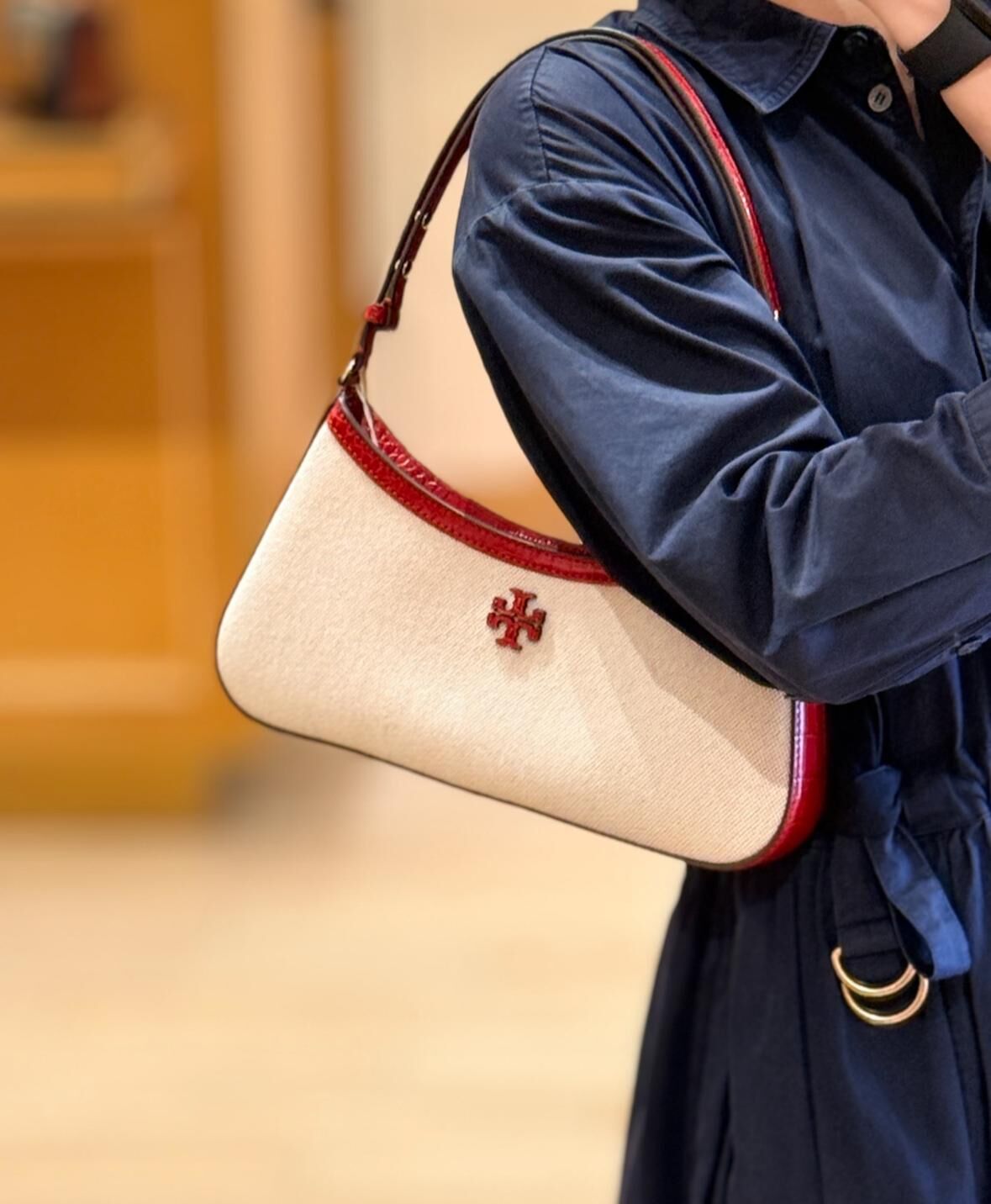 【預購】Tory Burch H0615205 Emerson帆布單肩包