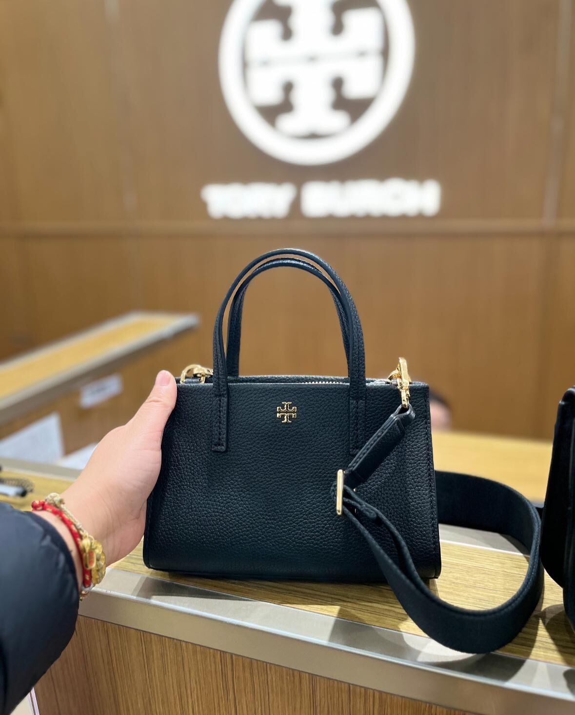 【預購】Tory Burch H0615206 黑色Blake迷你托特包