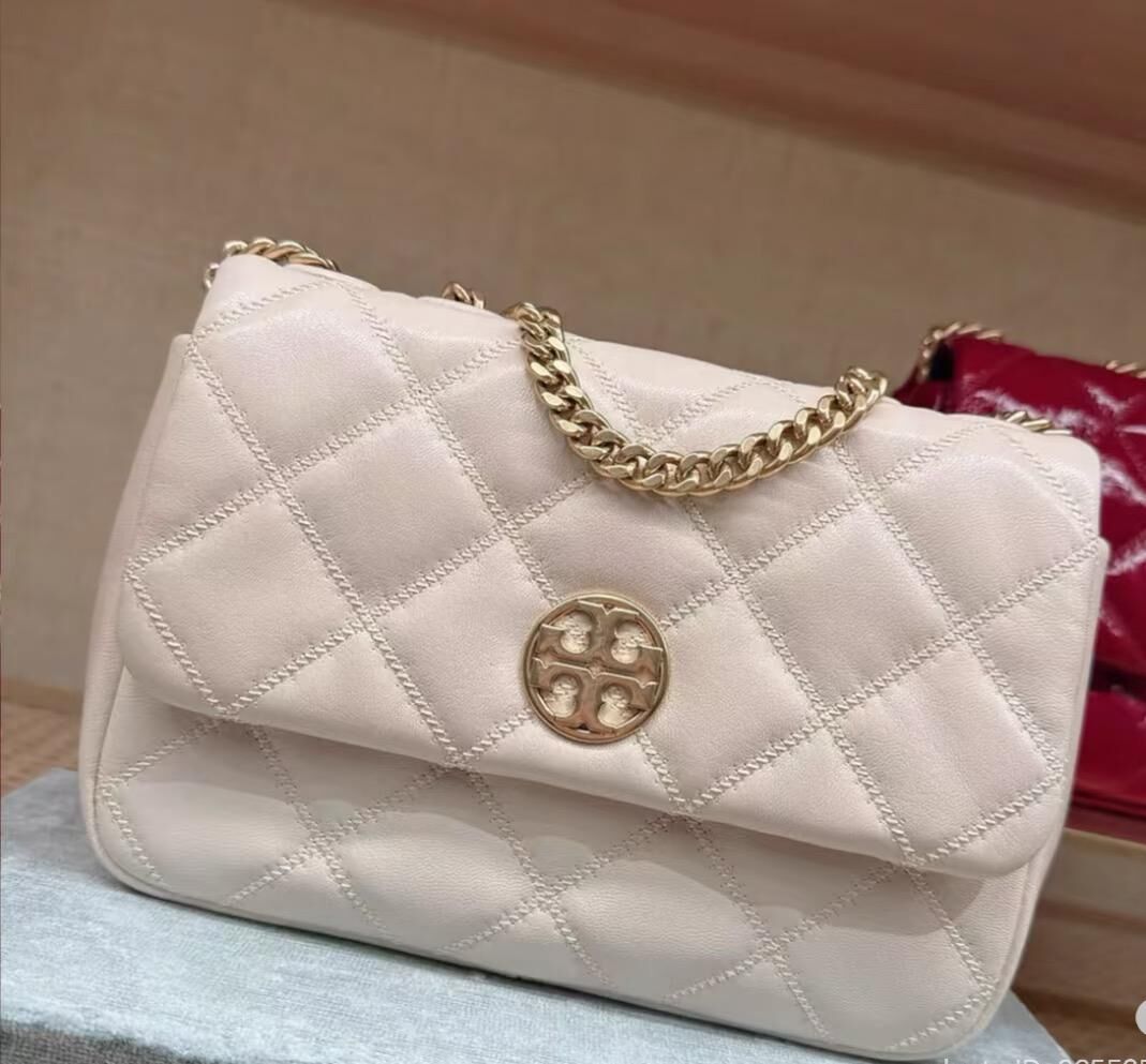 【預購】Tory Burch H0615207 白色Willa小號單肩包