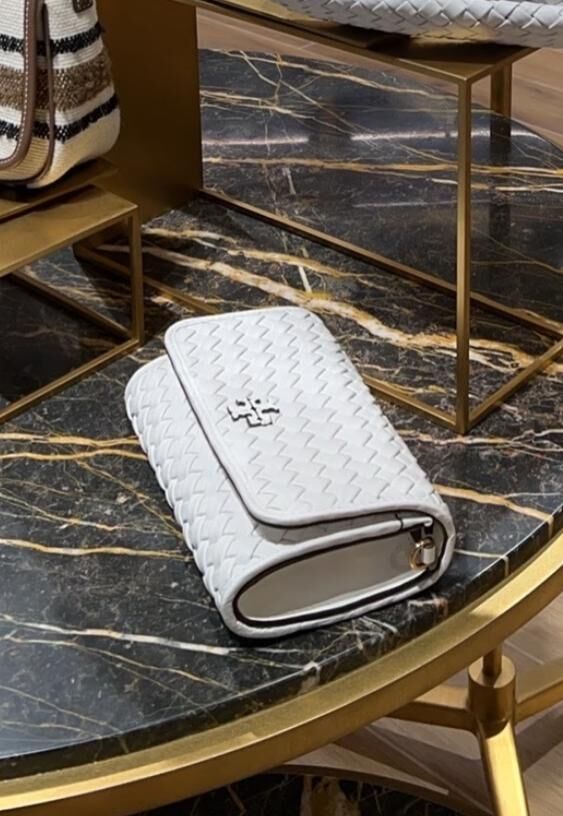 【預購】Tory Burch H0615211 白色Thea銀包斜挎包