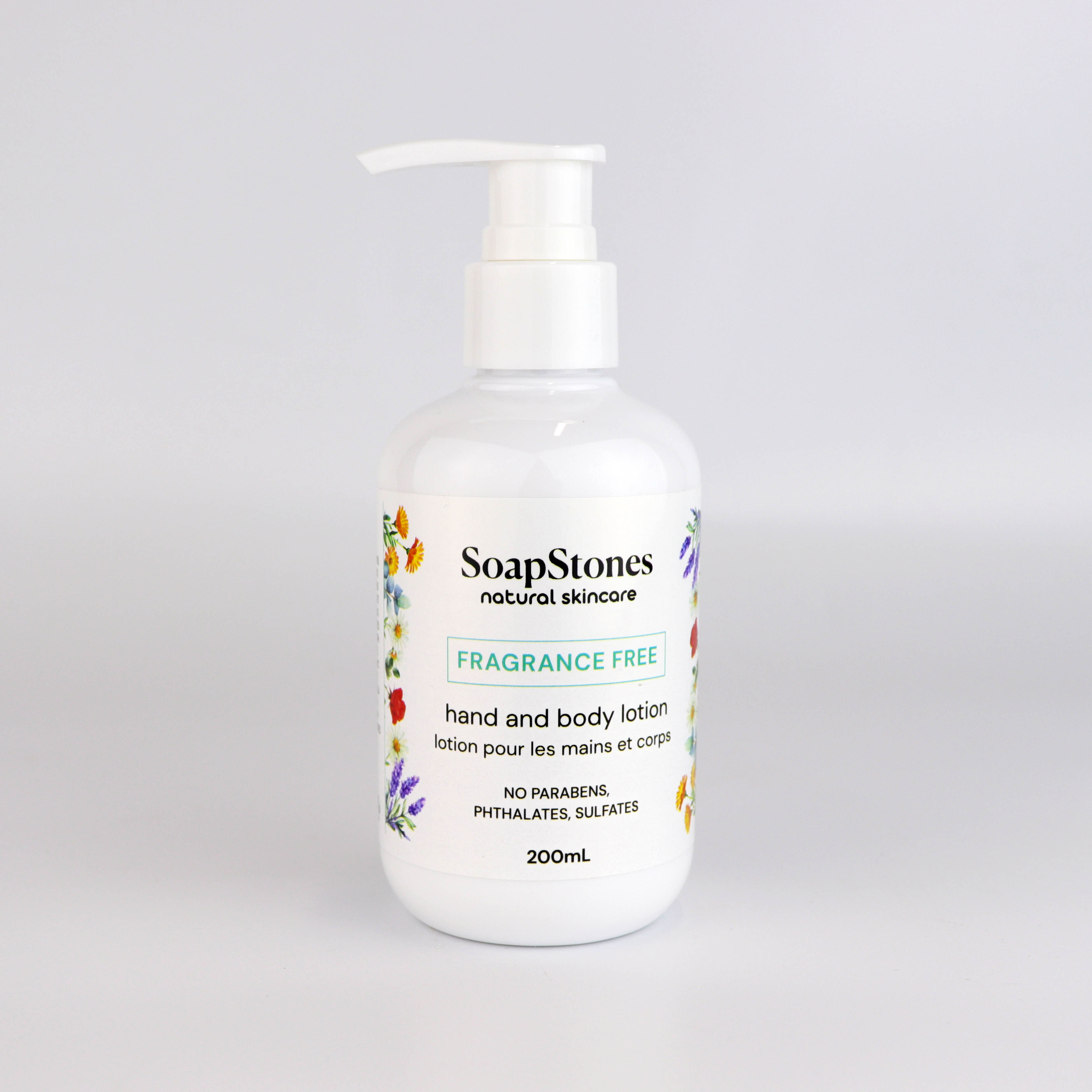 Soapstones無香味手部及身體潤膚乳液