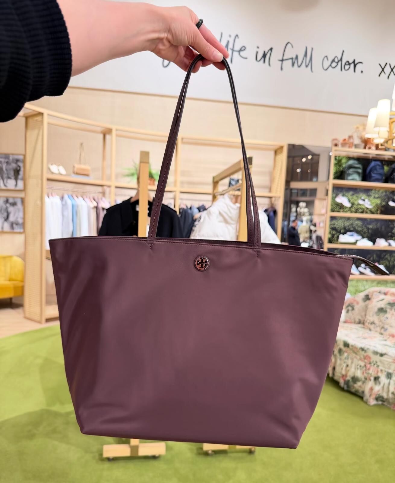 【預購】Tory Burch H0615217 啡色托特包