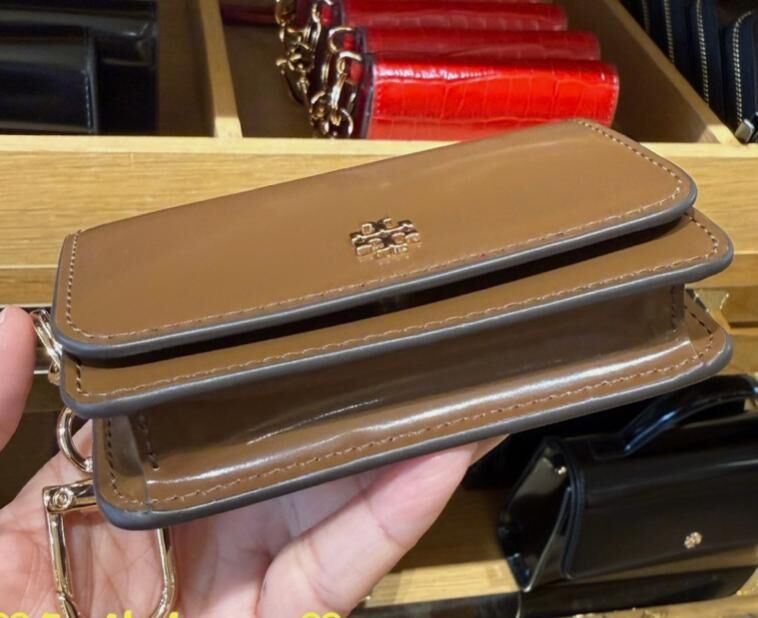 【預購】Tory Burch H0615219 啡色Emerson錢包