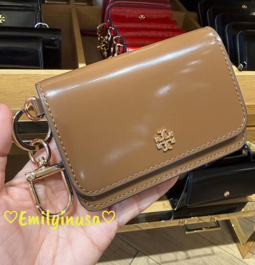 【預購】Tory Burch H0615219 啡色Emerson錢包