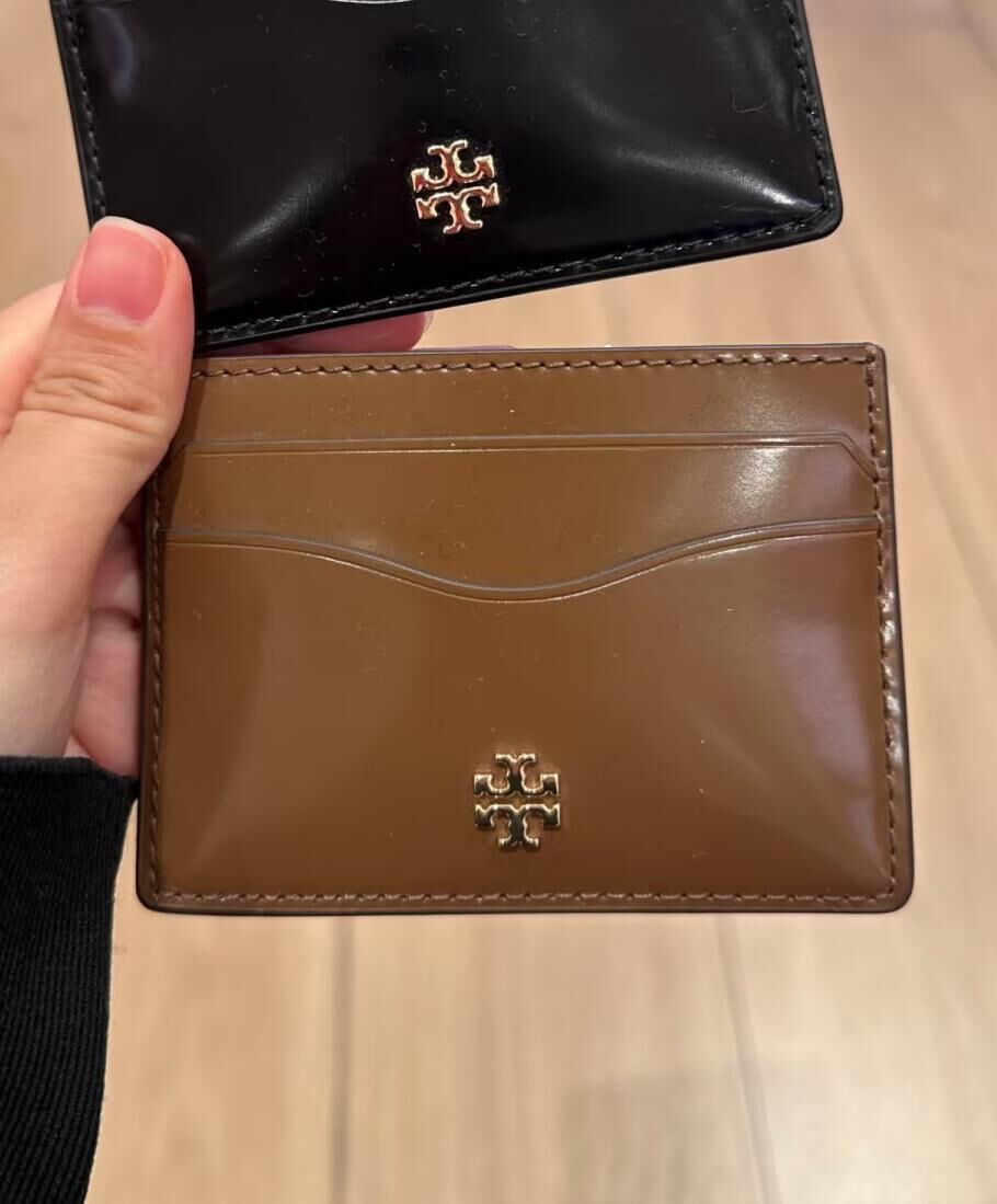 【預購】Tory Burch H0615220 啡色Emerson薄卡套