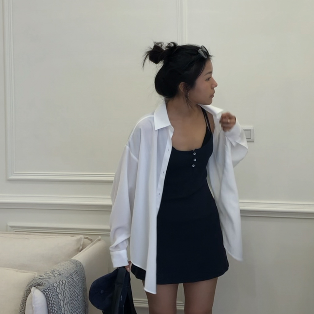 J09軟Q不過短小辣簡約短洋(深藍)