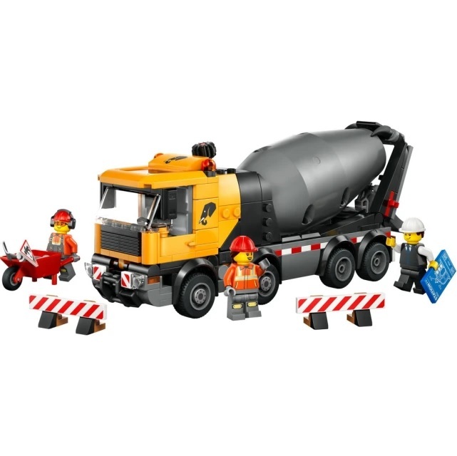 【玩具研究中心】LEGO 樂高 城市系列 混凝土攪拌車 60478