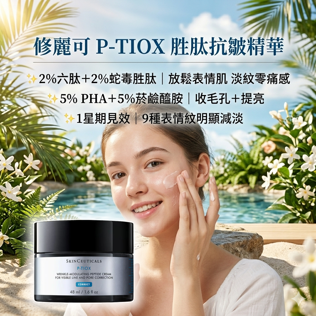 修麗可 P-TIOX 胜肽抗皺精華