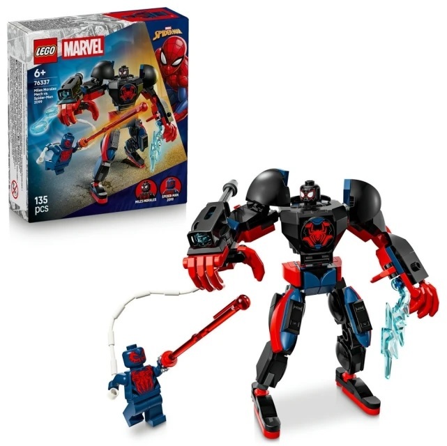 【玩具研究中心】LEGO 樂高 漫威 超級英雄 邁爾斯摩拉斯機甲大戰蜘蛛人 2099 76337