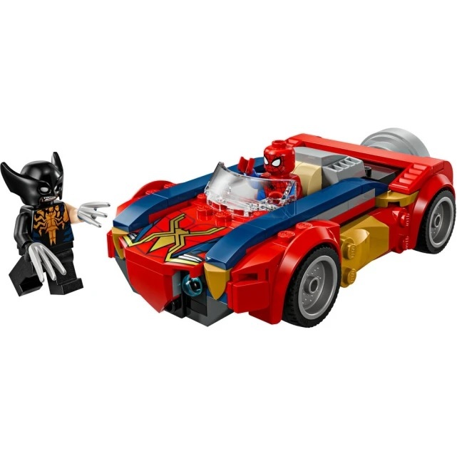 【玩具研究中心】LEGO 樂高 漫威 超級英雄 蜘蛛人汽車大戰猛毒化金鋼狼 76336