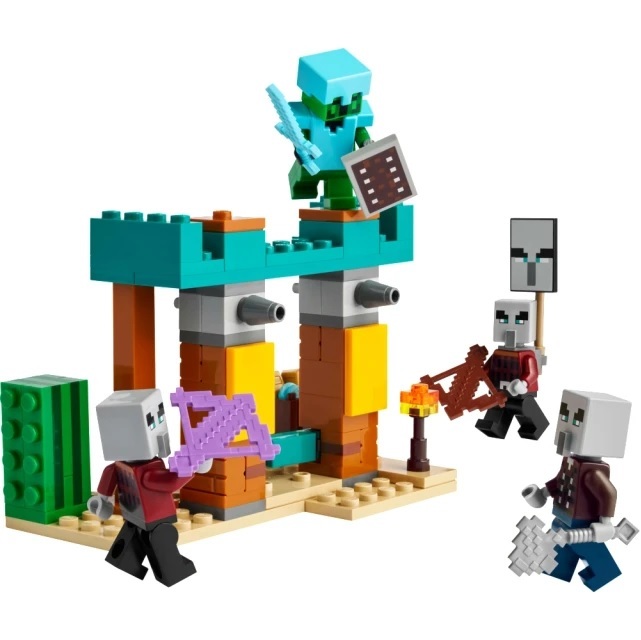 【玩具研究中心】LEGO 樂高 Minecraft 厄民沙漠巡邏 21267