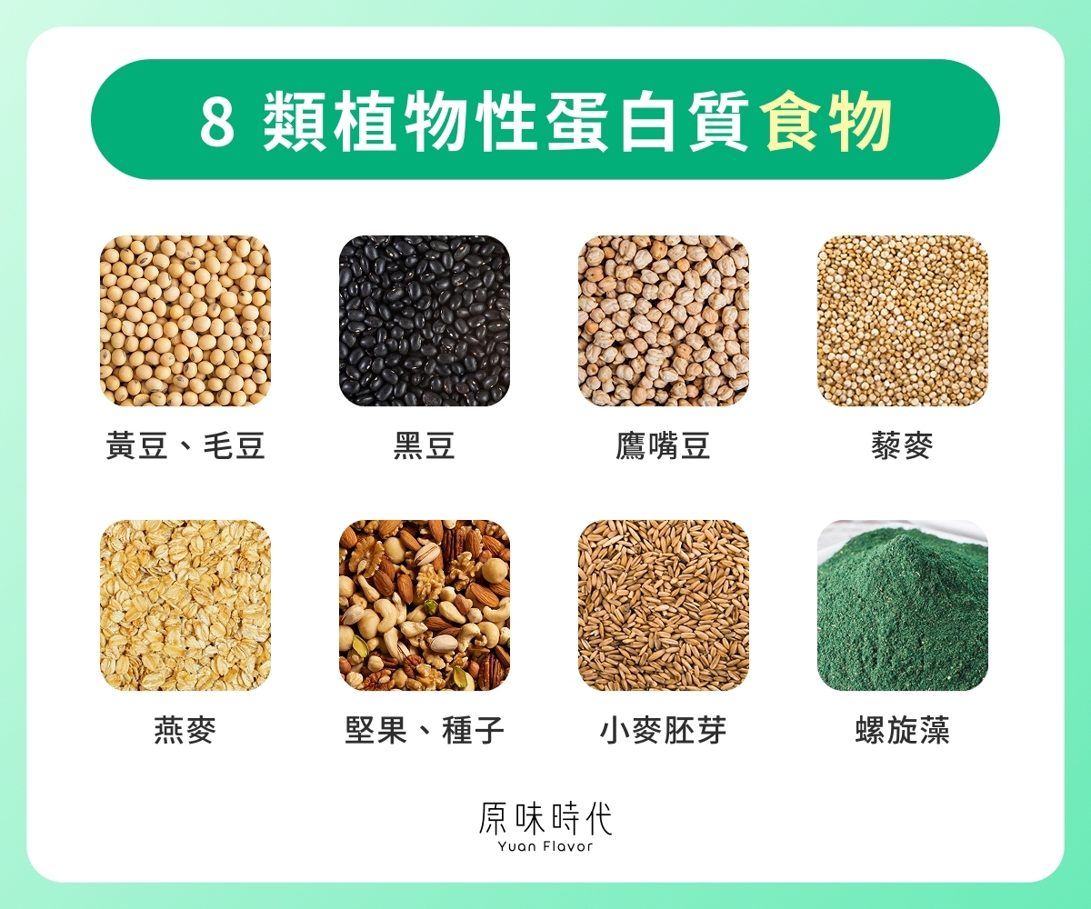 8 類植物性蛋白質食物