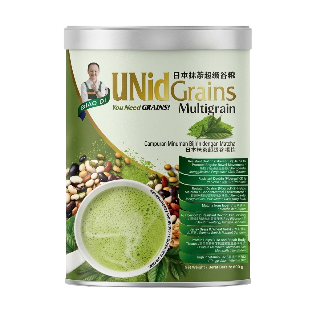 UNidGrains Matcha Multigrain 800g