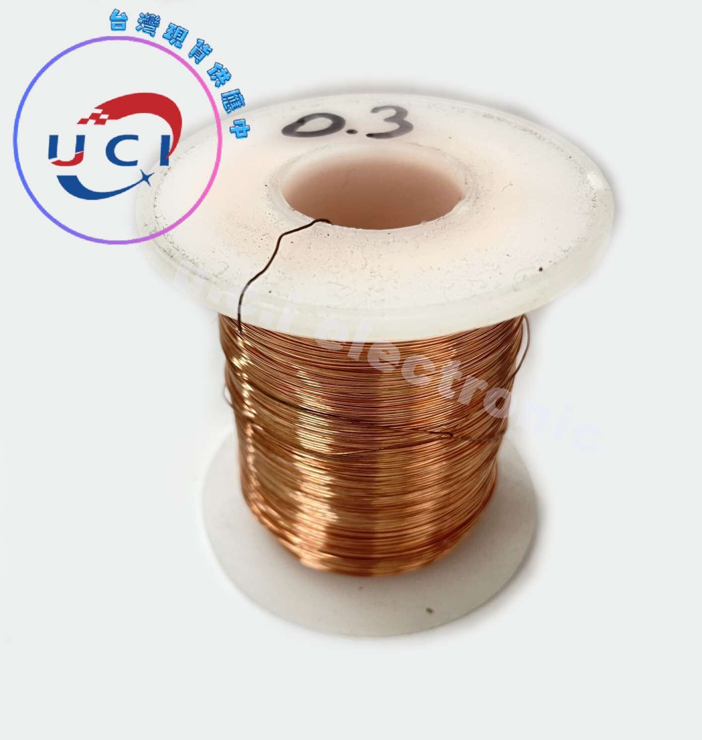 【UCI電子】(D-4) 0.3mm紫銅線 銅絲 銅線 軟銅絲裸銅線  紫銅線0.3 半斤裝約397米