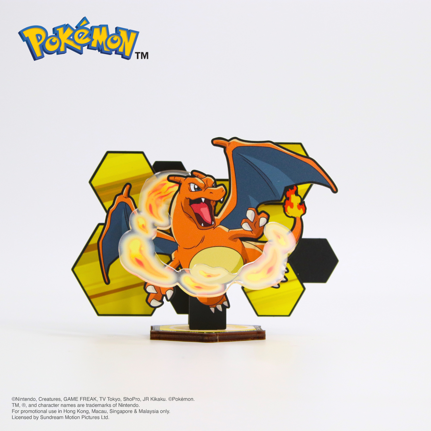 Pokémon Wooden Stand - Charizard