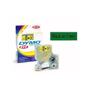 DYMO  SC40919 D1 標籤帶  9mm x 7M (綠底黑字) 505740919