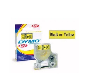 DYMO  SC40918 D1 標籤帶  9mm x 7M (黃底黑字) 505740918