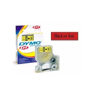 DYMO  SC40917 D1 標籤帶  9mm x 7M (紅底黑字) 505740917