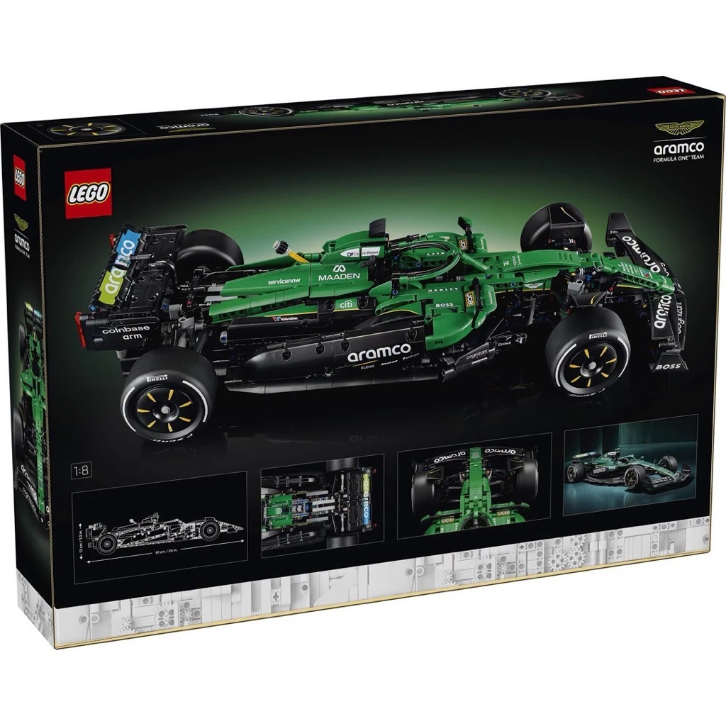 預購【玩具研究中心】LEGO 樂高 科技系列 奧斯頓 馬丁 Aramco AMR25 F1 42240