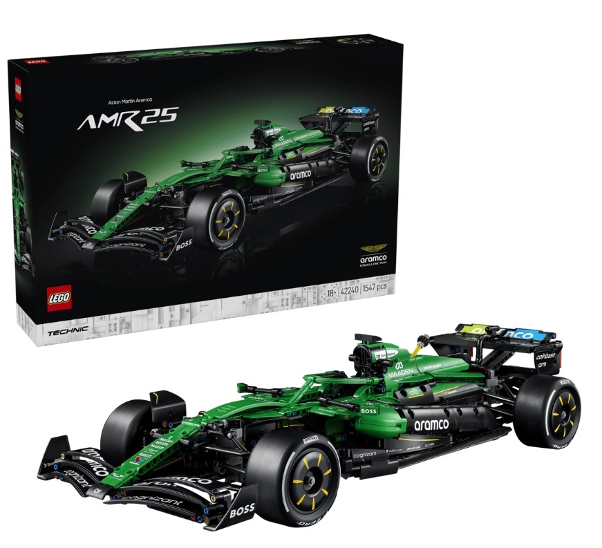 預購【玩具研究中心】LEGO 樂高 科技系列 奧斯頓 馬丁 Aramco AMR25 F1 42240
