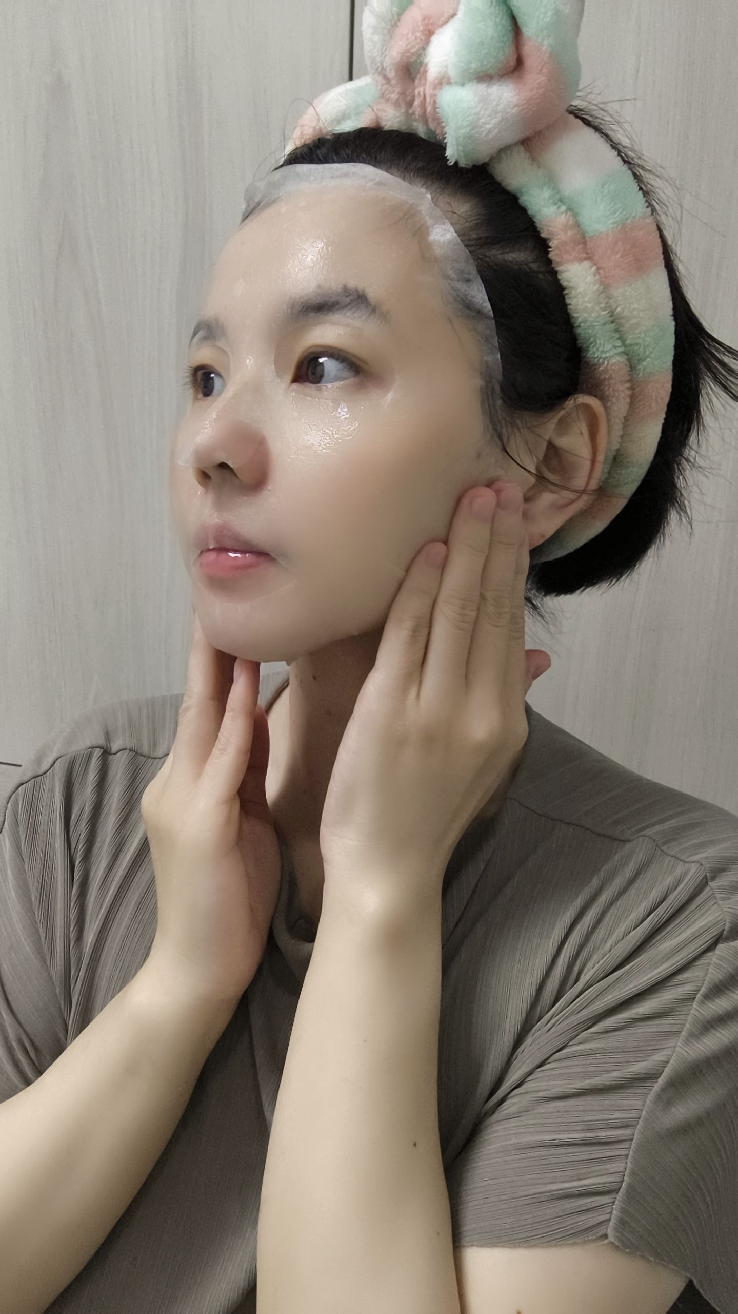 敷後效果