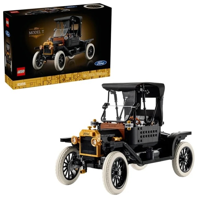 【玩具研究中心】LEGO 樂高 福特 Ford Model T 福特T型車 11376 古董車 老爺車