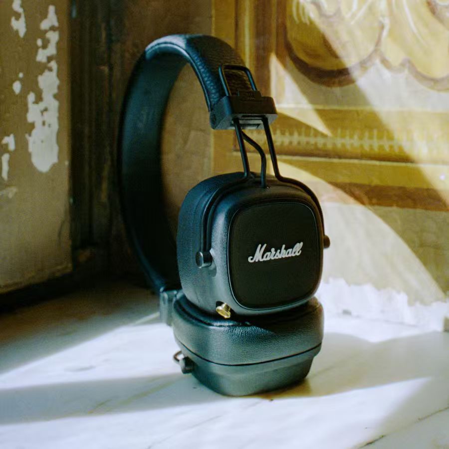【預購】H061635 Marshall Major IV 無線藍牙頭戴式耳機 (黑色)